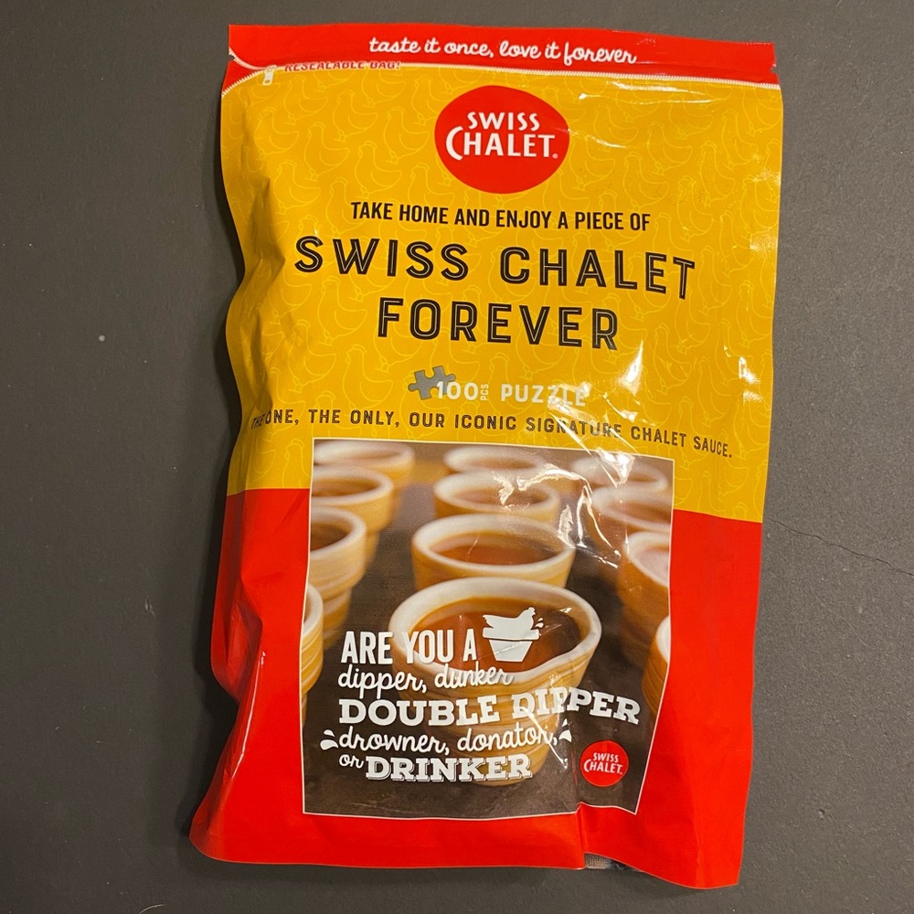 Brand New Swiss Chalet Sauce Puzzle